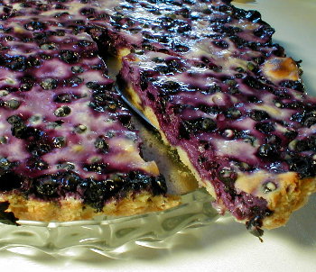 Tarte aux myrtilles- blbrterte